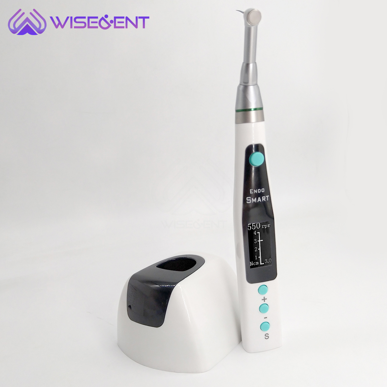 WISEDENT - Dental Equipment Endomotor Root Canal Silica Gel with LED light HD Display BR-206 9