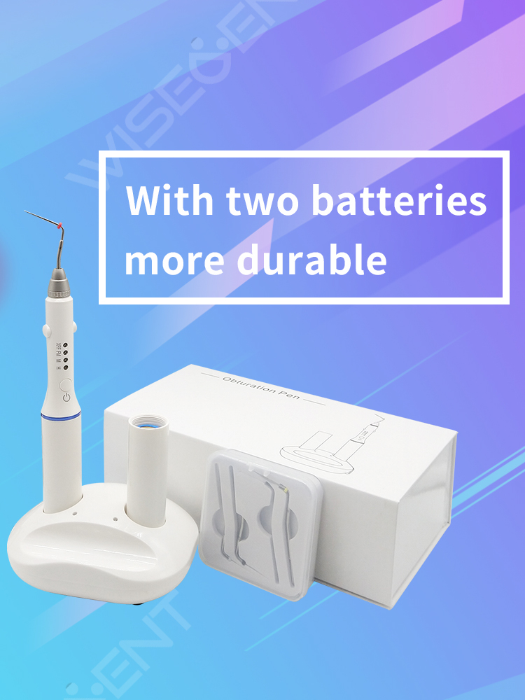 WISEDENT -Gutta Percha Dental Obturation Pen With Double Battery  Hot Melt Obturation System BR-102 10