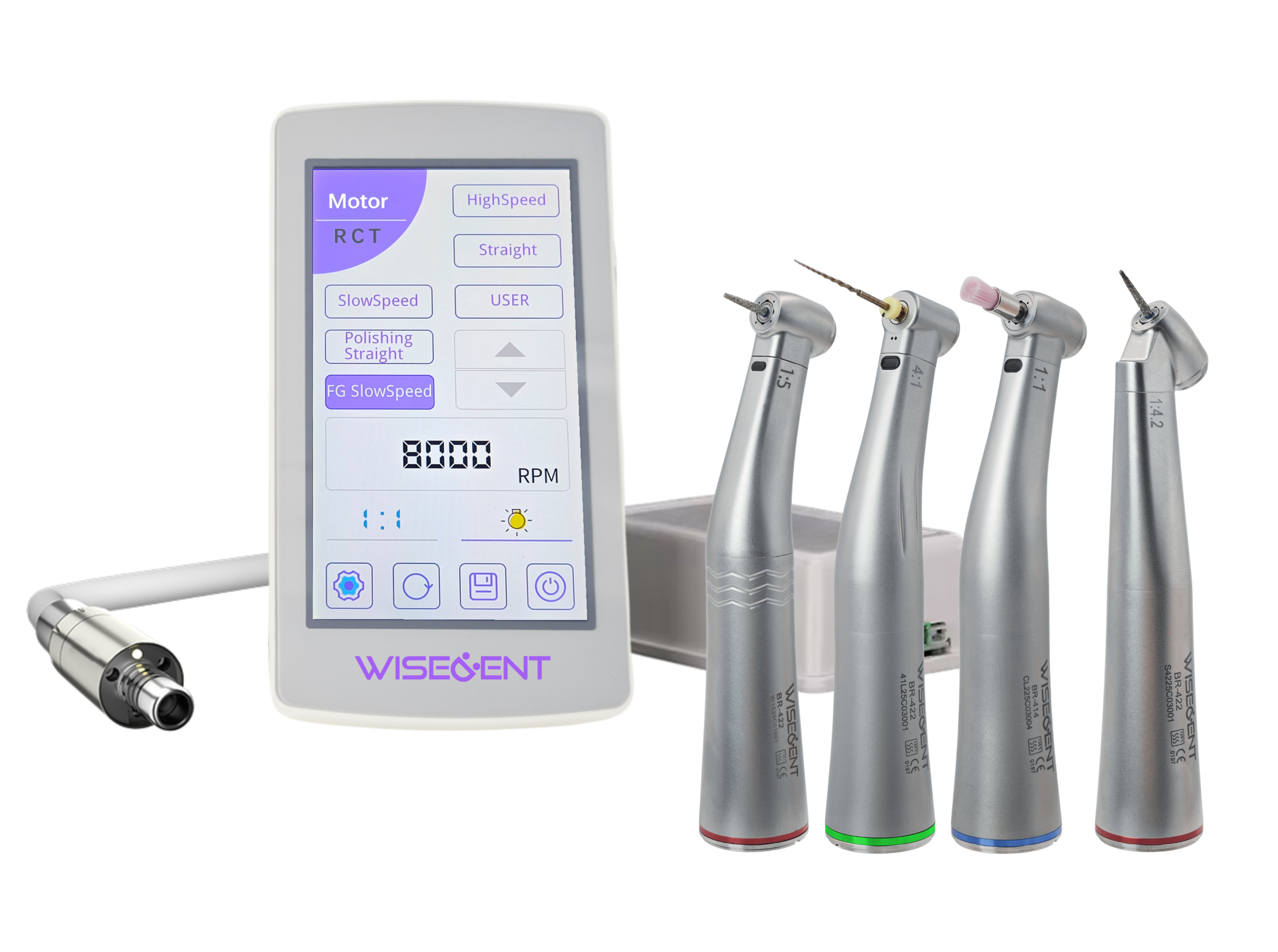Dental Electric Micromotor with Endodontic Function - High-Precision Built-in Motor for Endo & Dental Procedures 6