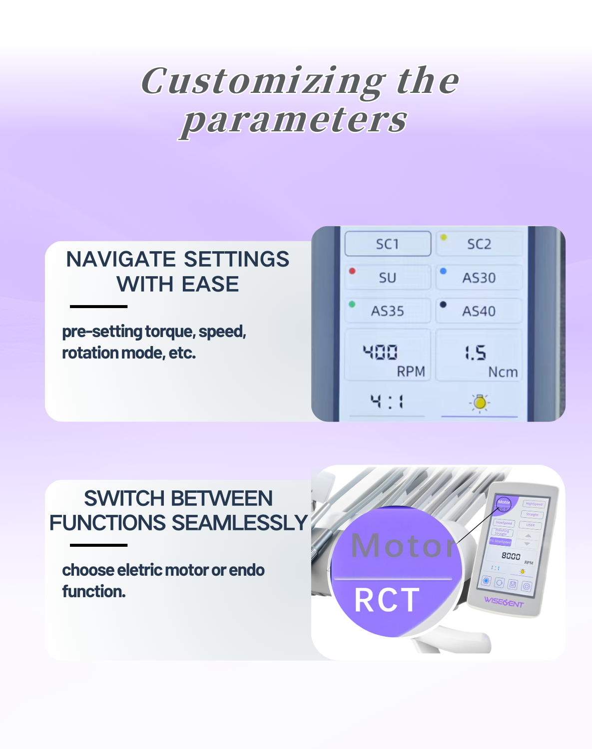 Dental Electric Micromotor with Endodontic Function - High-Precision Built-in Motor for Endo & Dental Procedures 8