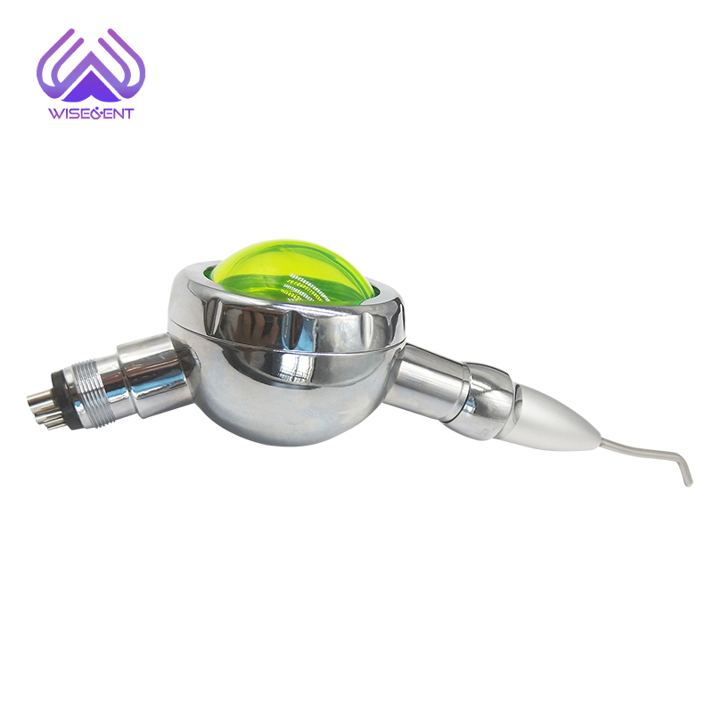 WISEDENT - Metal Aluminium Air Prophy/ Air Flow Prophy Jet 4 Hole /2 Hole Sandblaster BR-806 11