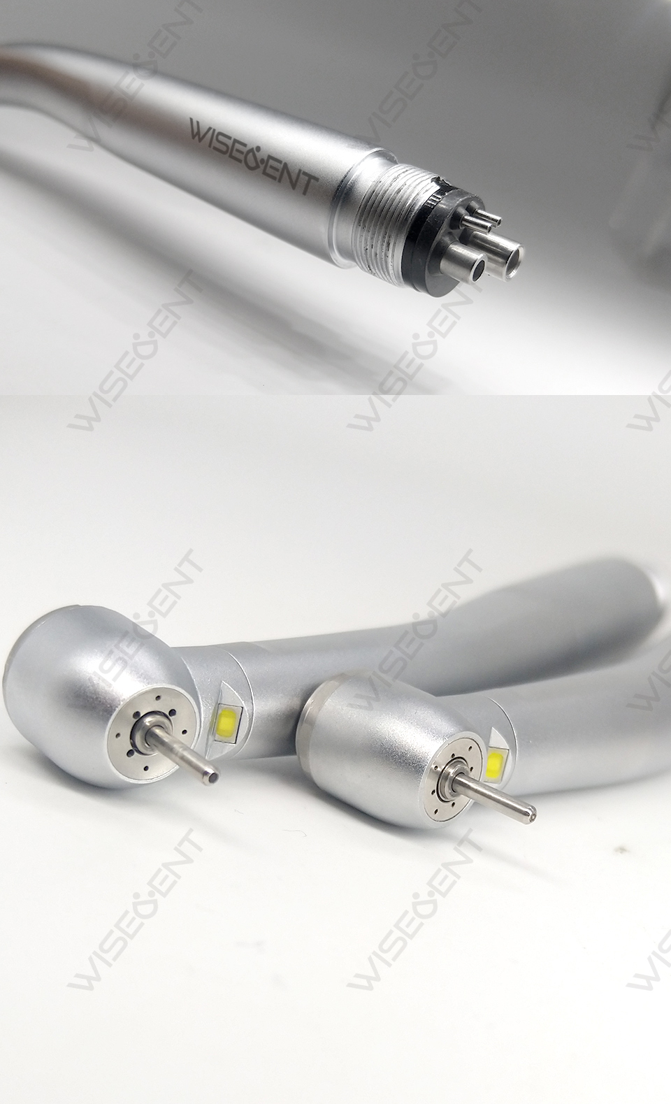 WISEDENT - High Quality Indestructible LED High Speed Air Turbine 4 water Spray High Speed Handpiece BR-164K 9