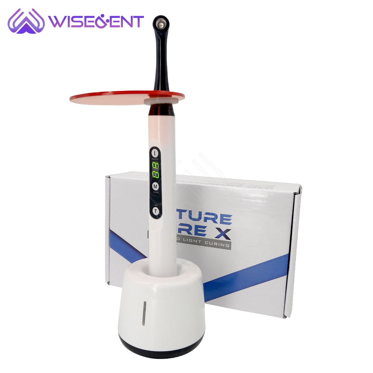 WISEDENT - 1 Second LED Light Curing Dental Light Cure Machine Unit Cure Lamp Light Cure 12