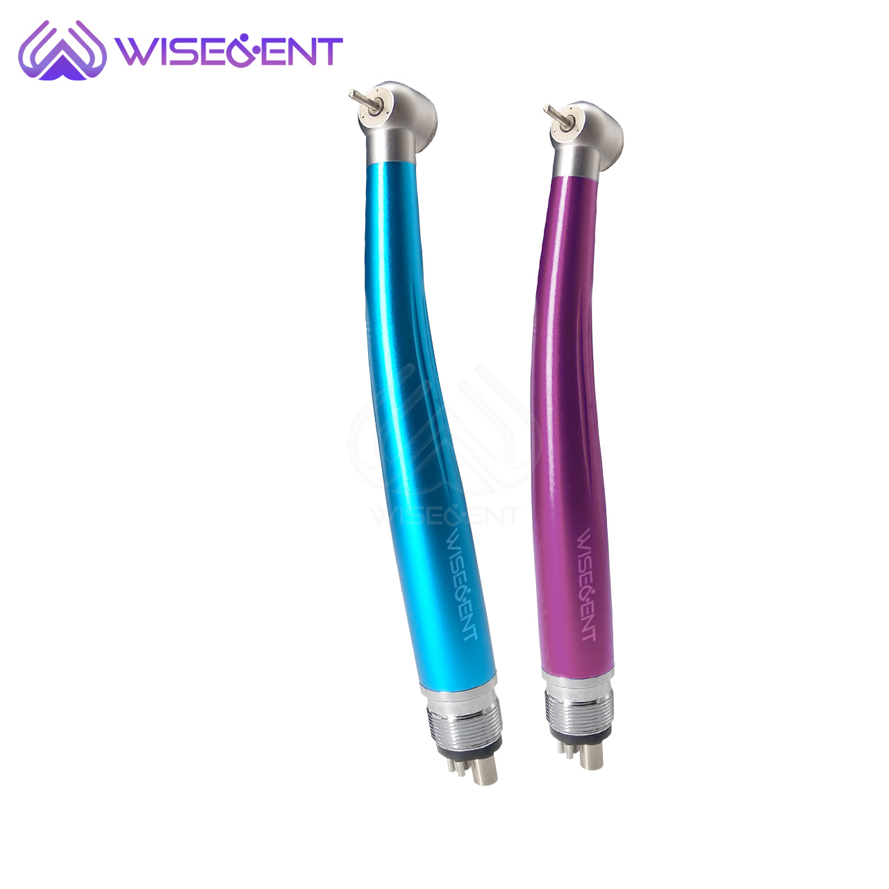 Quality WISEDENT -  Colorful Dental handpiece Color 2/4 hole High speed handpiece BR-124P 11