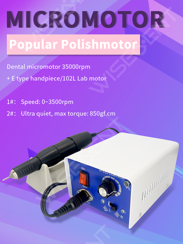 WISEDENT - BR-702 Dental Equipment Dental Polishing Laboratory Micro Polish Machine Motor Other Equipment 8