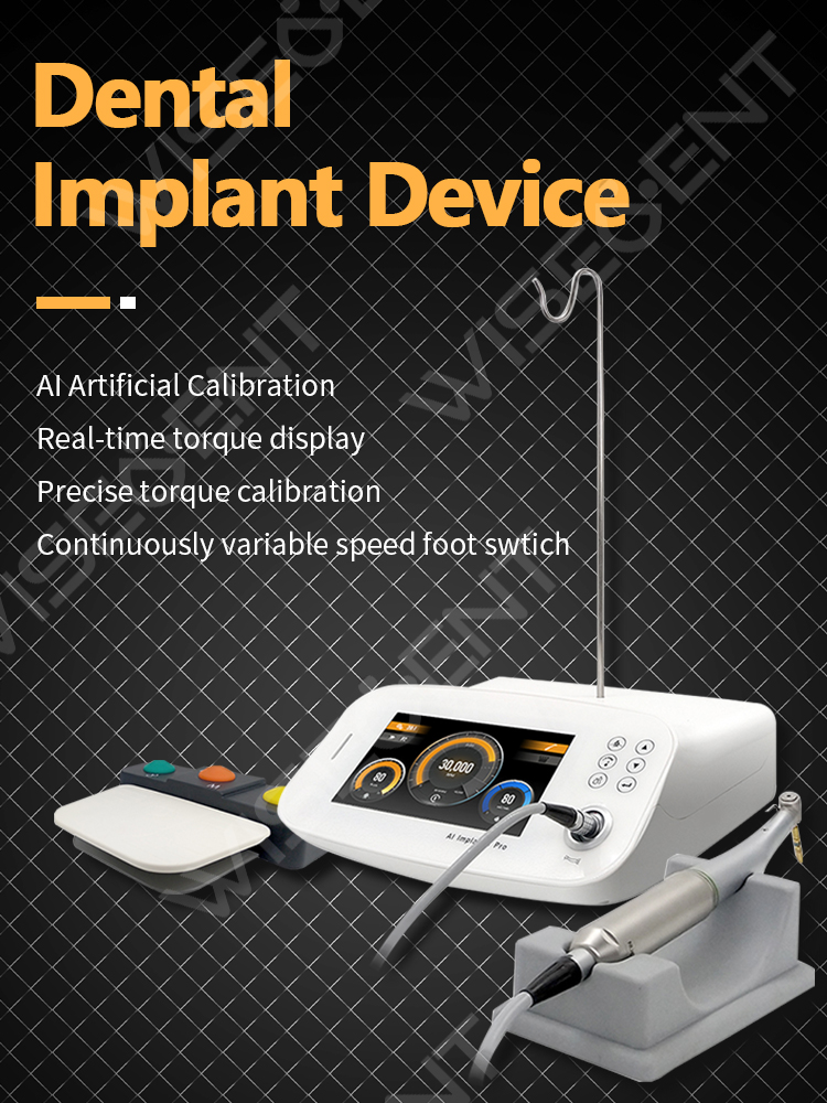 WISEDENT - Factory Price Of Dental Tooth Implants China Dental Physio Dispenser Implant Motor Supply Wholesales BR-100 8