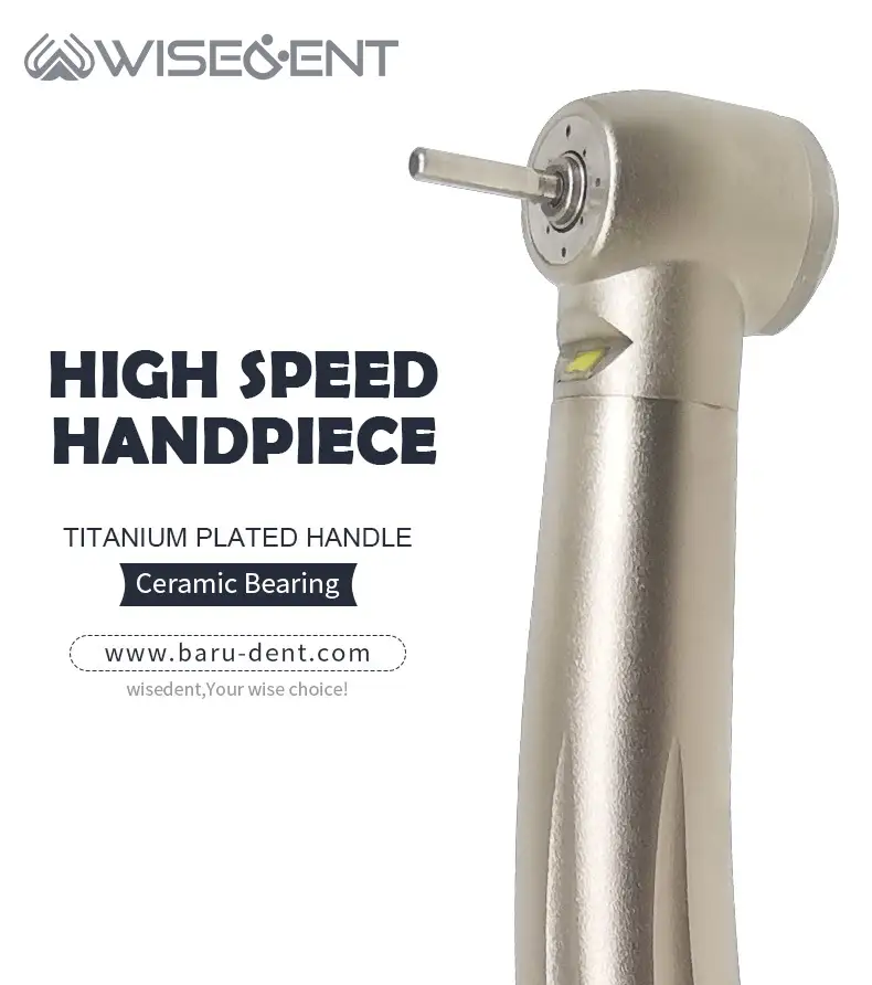 WISEDENT - Foshan High Quality Best Dental High Speed Handpiece Upgraded LED 4 Water Spray Air Turbine BR-164N 1
