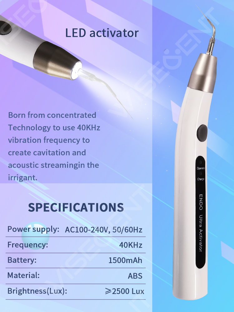 WISEDENT - Endo Ultrasonic Activator Root Canal Instrument Dental Equipment Endo Activator BR-207 9