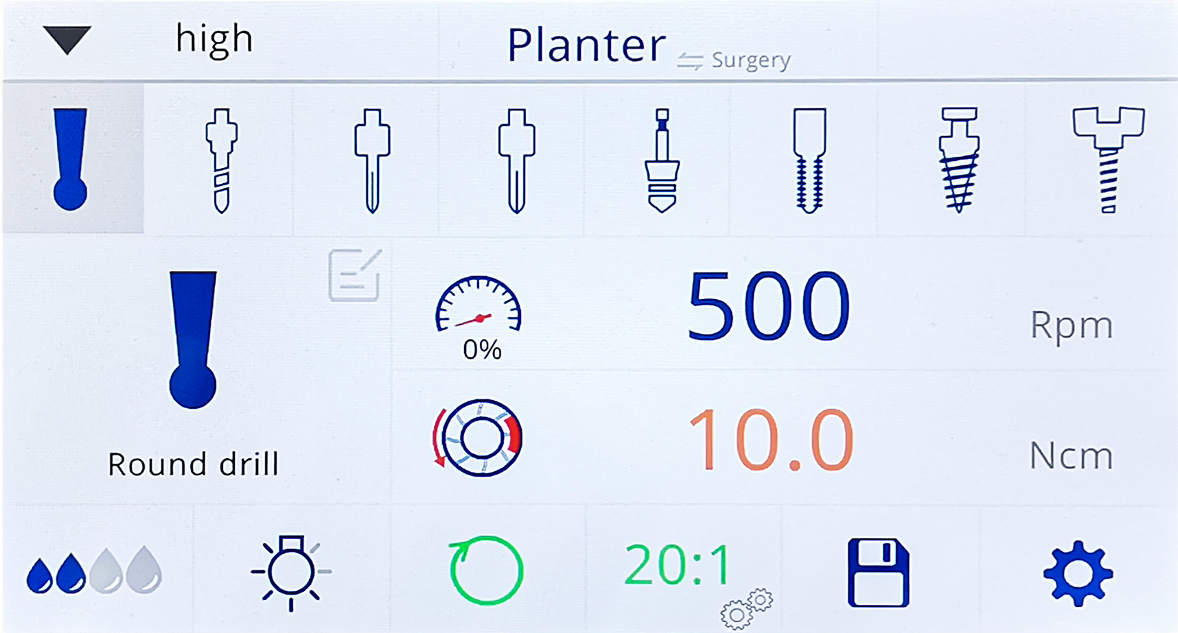 WISEDENT - China Wholesale Full Set with Surgery Implant Motor Physio dispenser 20:1 Contra Angle Implant Wise Plus 8