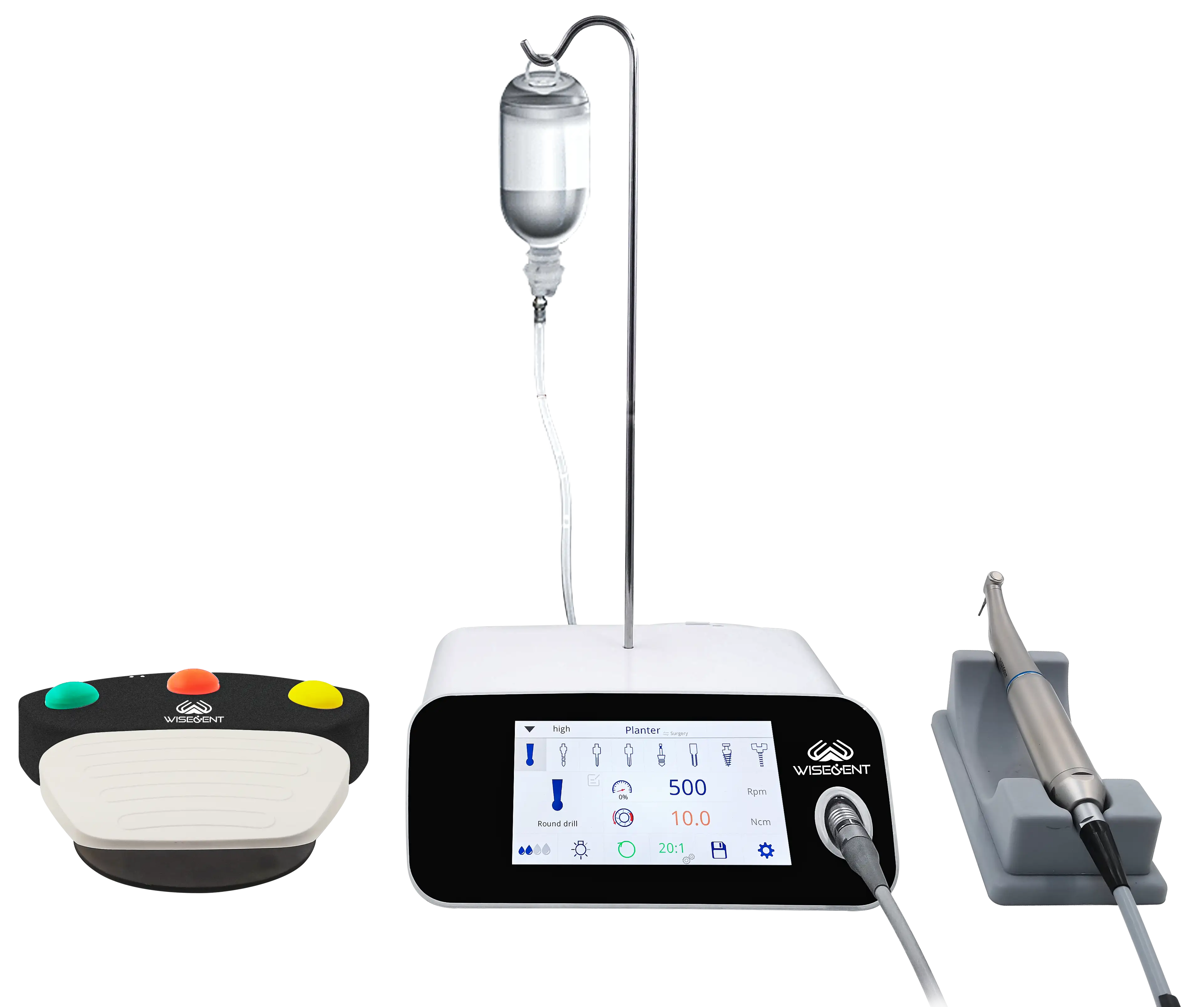 WISEDENT - China Hot Sale Implant LED Motor 2 in 1 Implant &amp; Surgery Dispenser Touch Screen Implant Wise Plus 1
