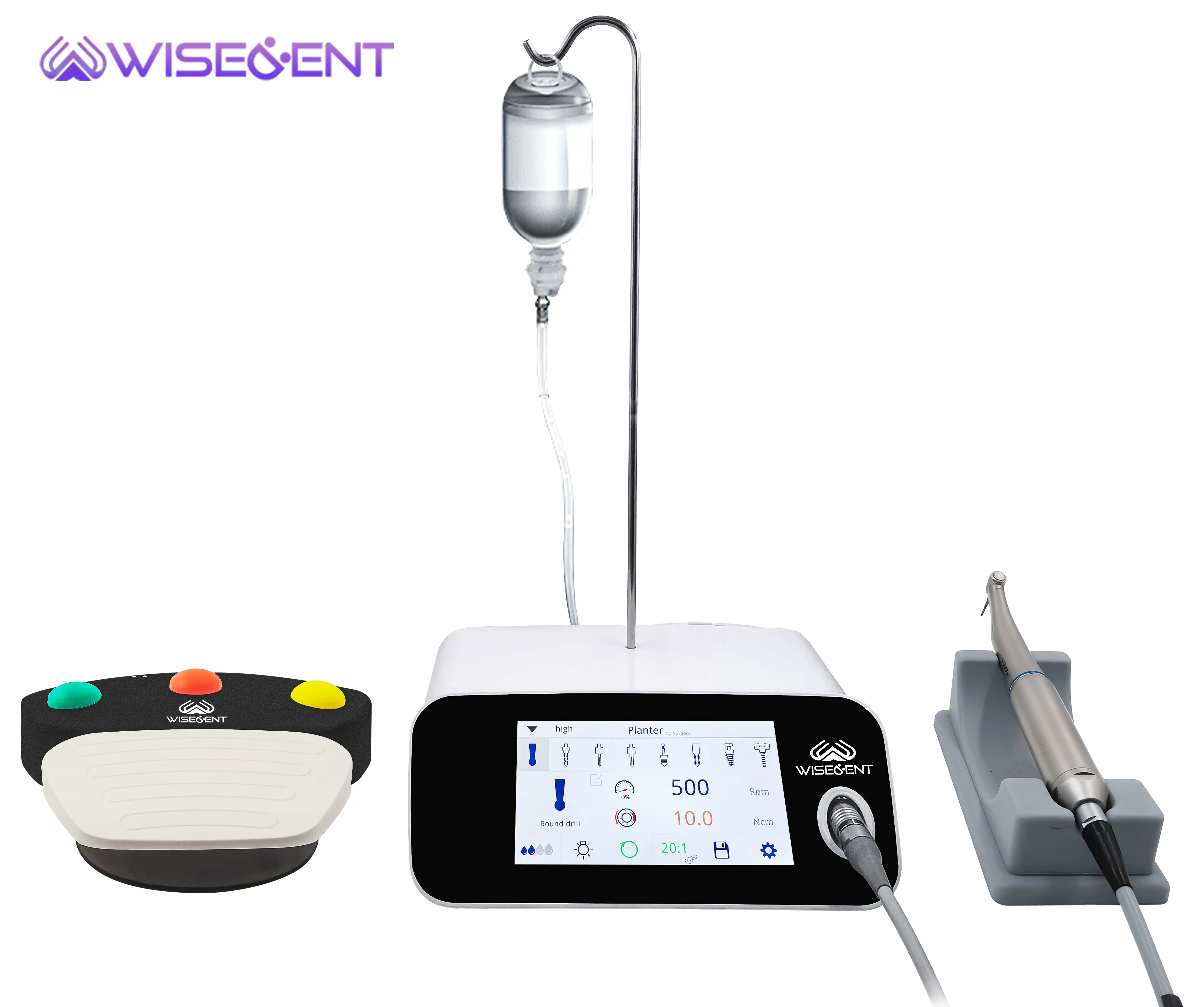 Advanced Dental Implant Motor with Fiber Optic Handpiece 2