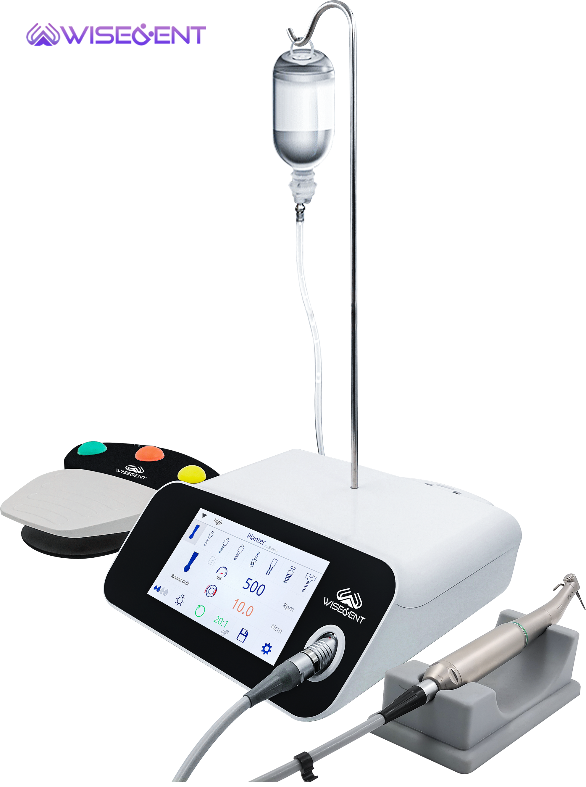 WISEDENT - China Hot Sale Implant LED Motor 2 in 1 Implant & Surgery Dispenser Touch Screen Implant Wise Plus 6
