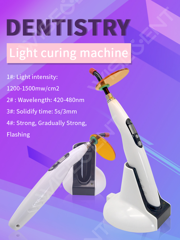 WISEDENT - High Quality Dental light cure/ LED Dental Curing Light Light Cure 8