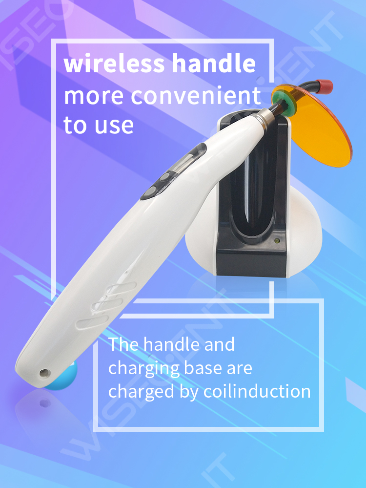 WISEDENT - High Quality Dental light cure/ LED Dental Curing Light Light Cure 9