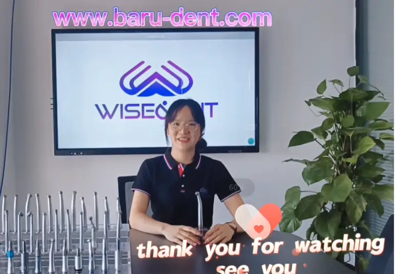 WISEDENT-BR-162K Fiber Optic Kavo Type Good Quality High Speed Handpiece With LED Quick Coupling 1