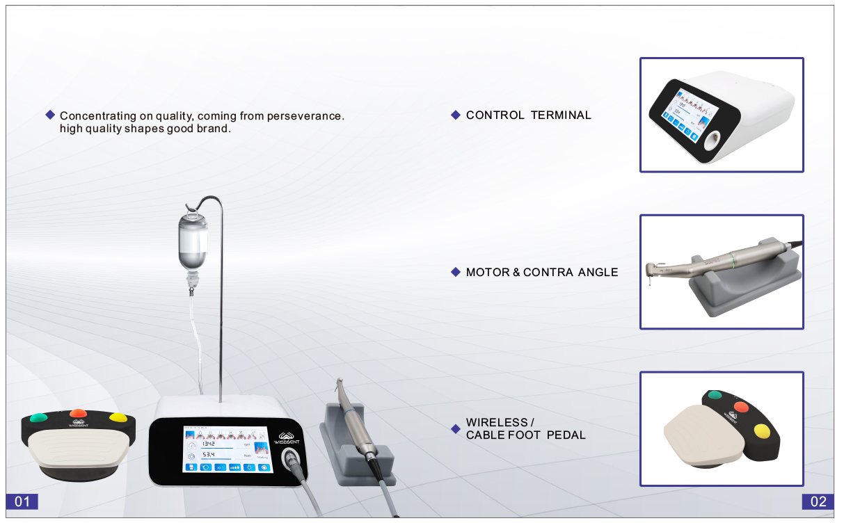 WISEDENT - Physiodispenser Implant Motor Dental Equipment Physio Dispensers Surgery Machine Implant Wise Pro 7