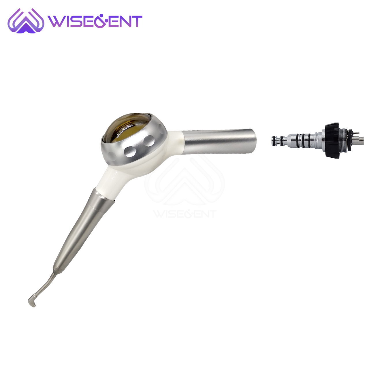WISEDENT - Dental AIR Aluminium Alloy Air Prophy/ Sander Gun Air Dental Jet Polishing Polisher Sandblaster BR-817-1 5