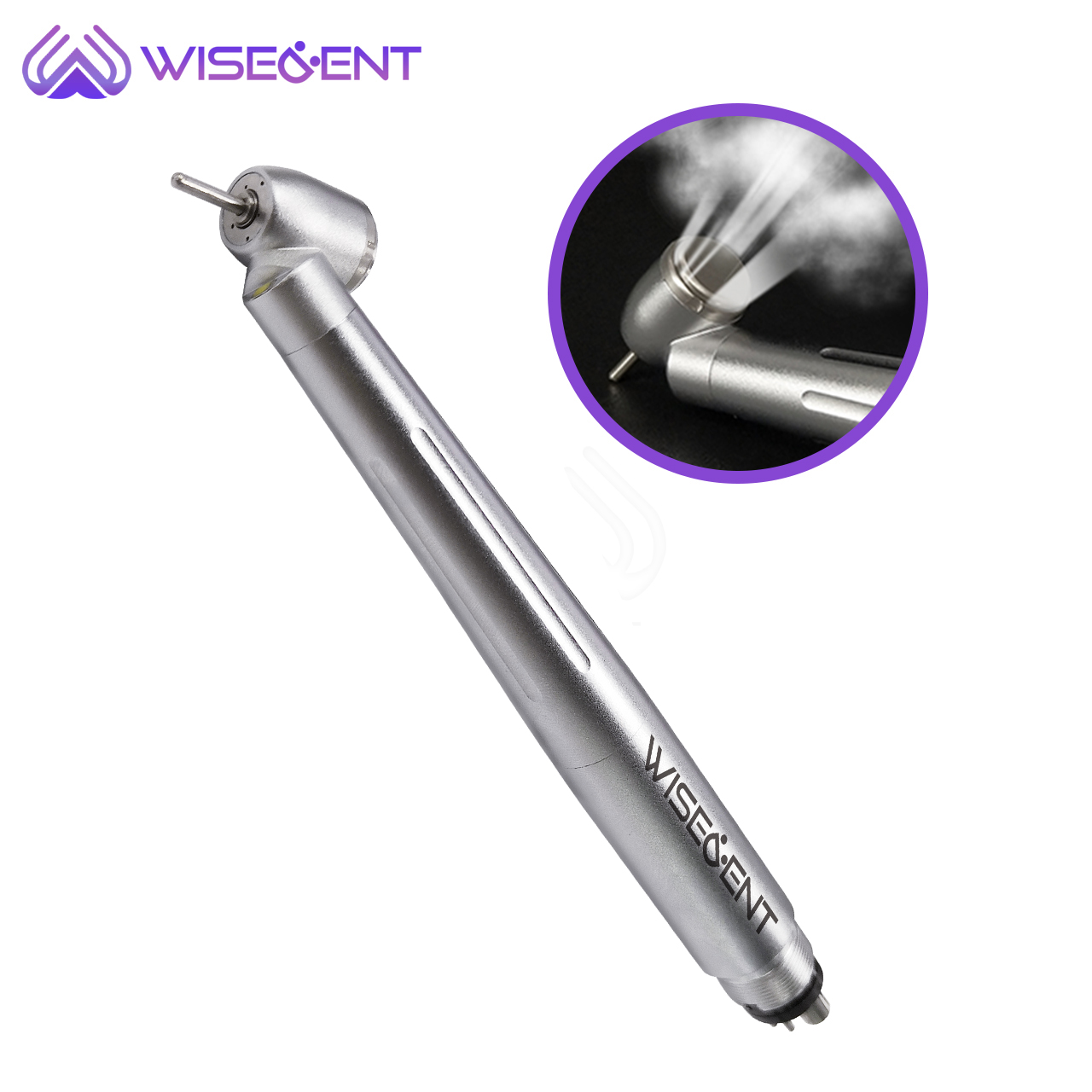 WISEDENT - High Quality! 45 Degree Dental Surgical Handpiece Led BR-164C 1 Year Warranty 10