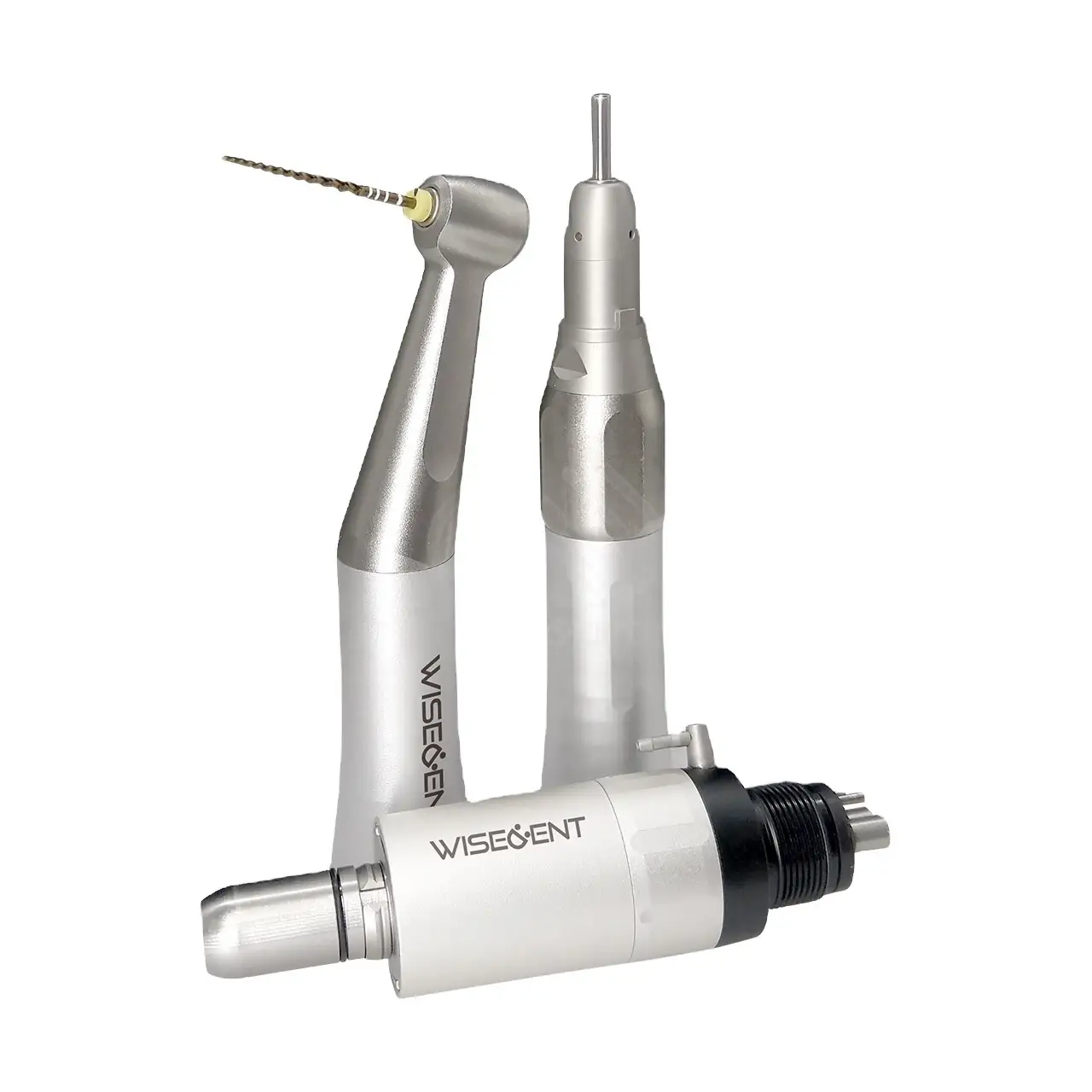 WISEDENT Wholesale BR-414-FX Low Speed Handpiece Set, Complete Straight and Contra Angle Handpiece, External 1