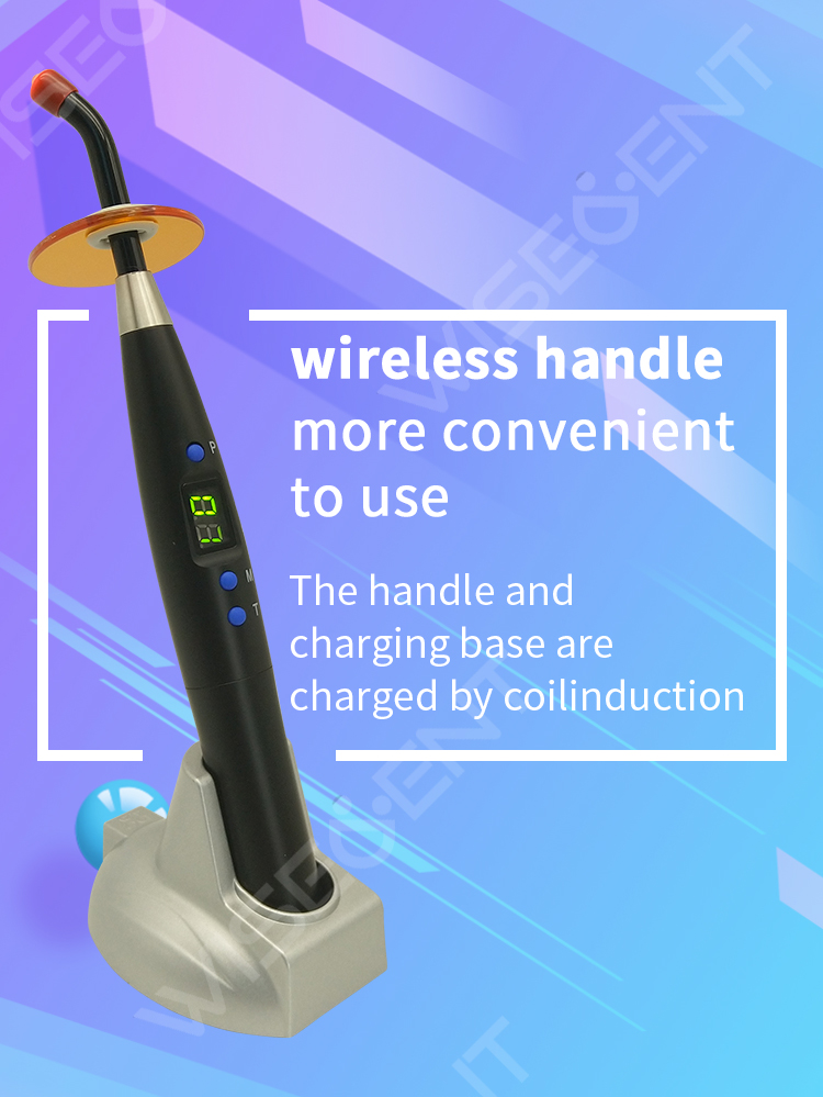 WISEDENT - Colorful Led Dental Curing Light Plastic Light Cure BR-605 Light Cure 10