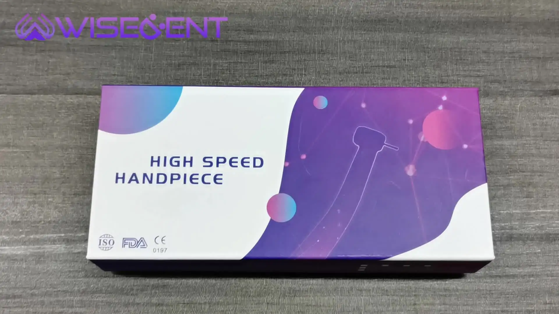 WISEDENT Inner Water Slow Speed Handpiece - Stainless Steel & Drop-Resistant 2