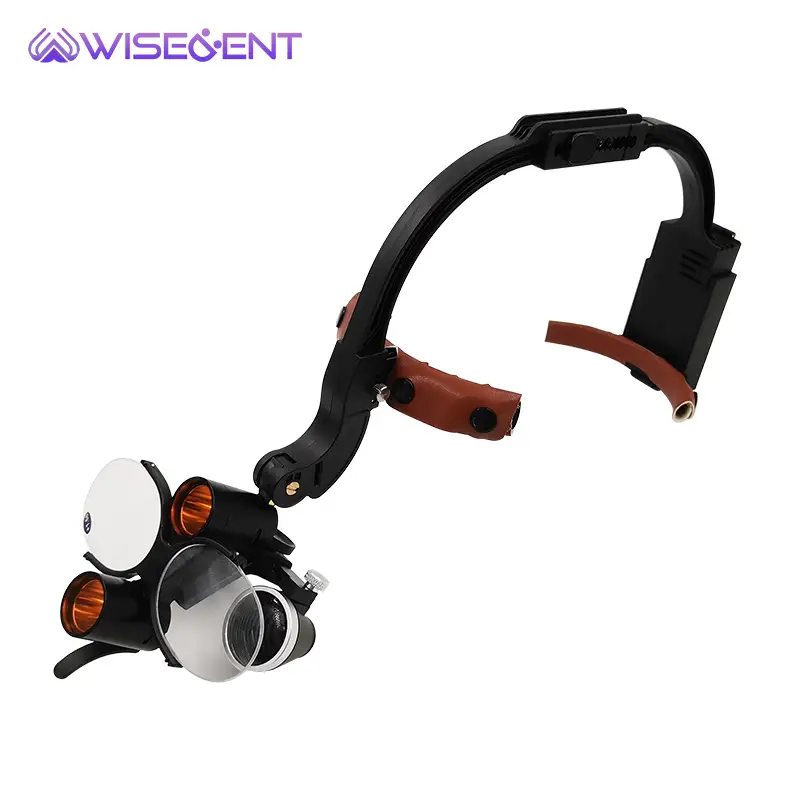 WISEDENT Hot Sale Dental Led Headlight Dental Loupes Surgical Loupes With 2.5X/3.5X for Choice Dental Equipment BR-804B 1