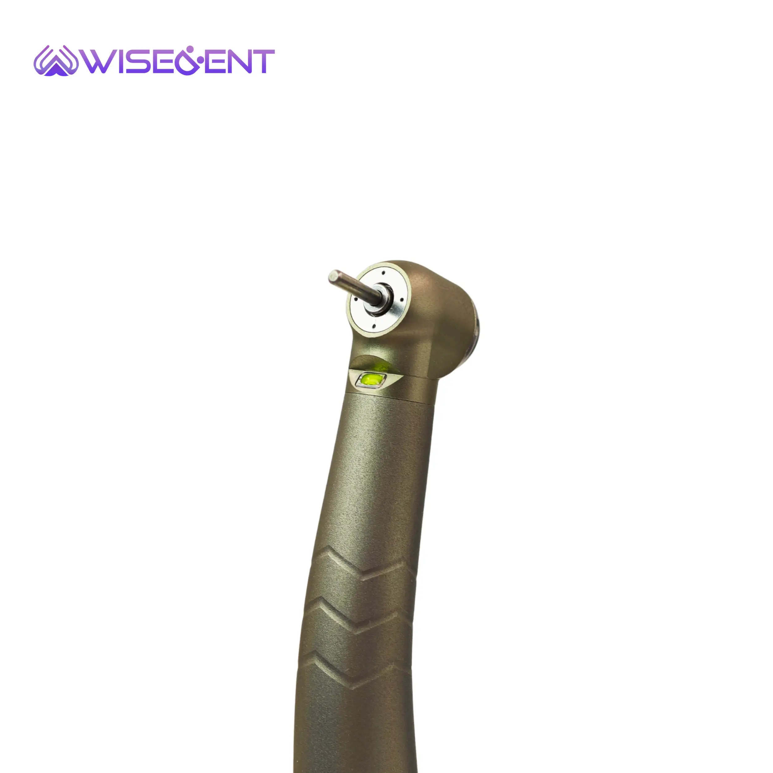 WISEDENT - High End Pure Titanium LED Indestructible E-generator High Speed Handpiece 2/4 Holes China Foshan BR-164T 1