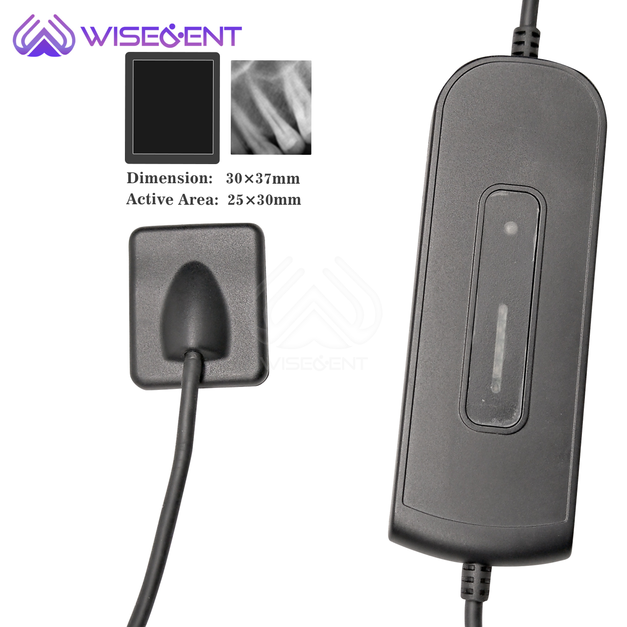 WISEDENT Clinically-Proven Digital X-Ray Sensor Portable RVG System Class II Model BR-831 Durable Design Full Software D 12