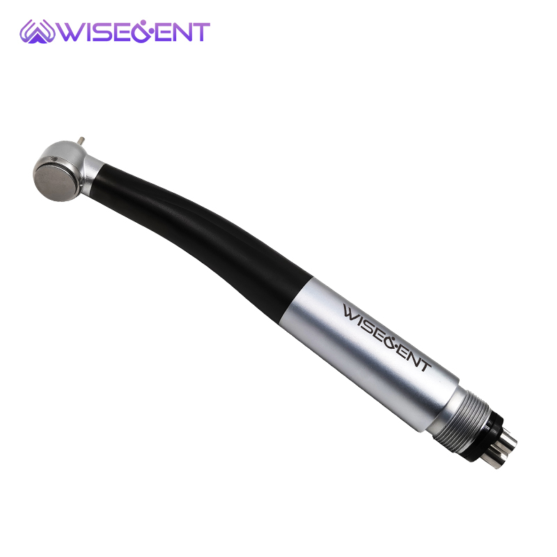 Wisedent Led High Speed Handpiece Ceramic Bearing E-generator LED Semi Black Appearance Dental Handpiece BR-164E 10