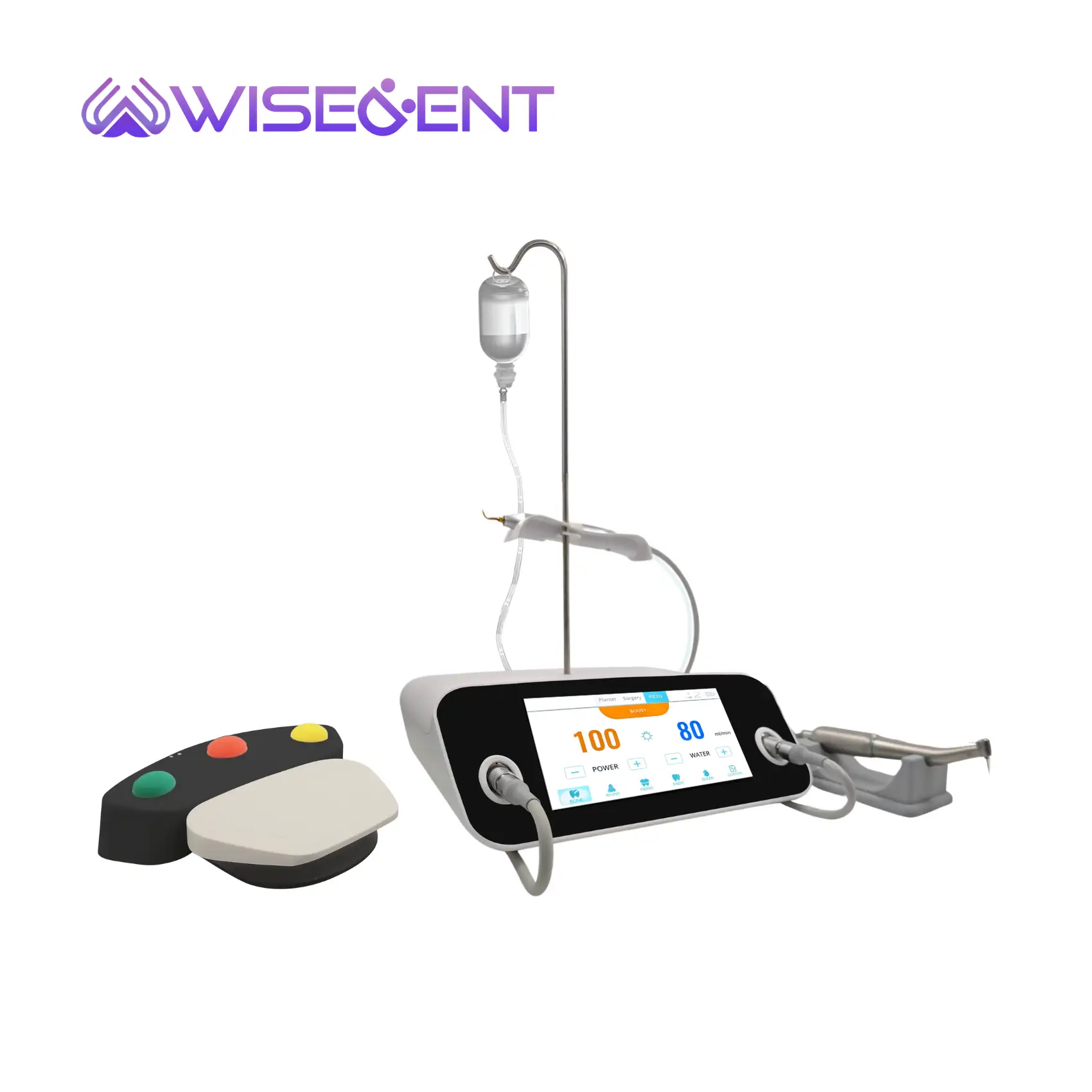 WISEDENT - Premium Implant Surgery Piezo System – 3-in-1 Dental Bone Cutting Machine - 3-in-1 Surgery XT II 1