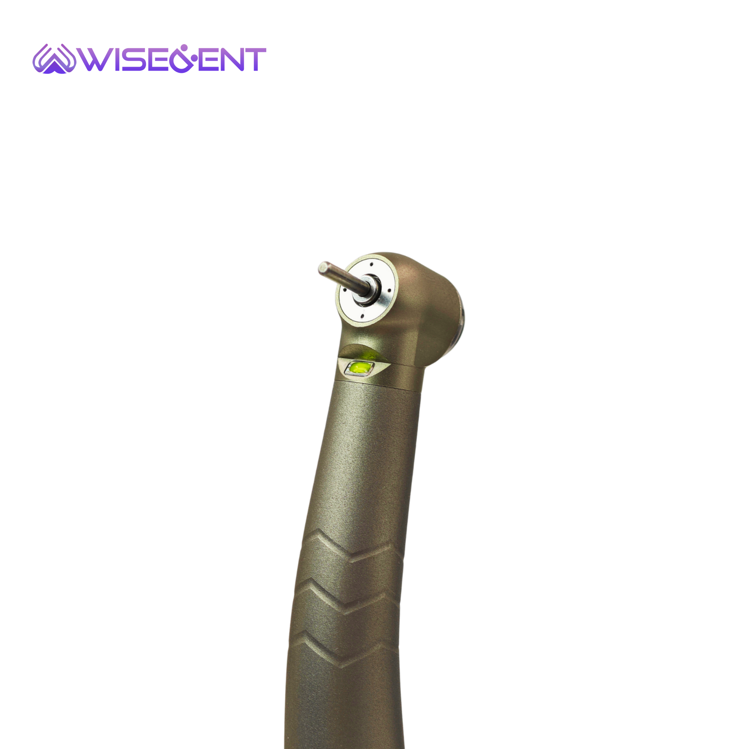 WISEDENT Titanium High Quality High Speed Handpiece Pure Titanium Handle Led Dental Equipment Ceramic Bearing BR-164T 12