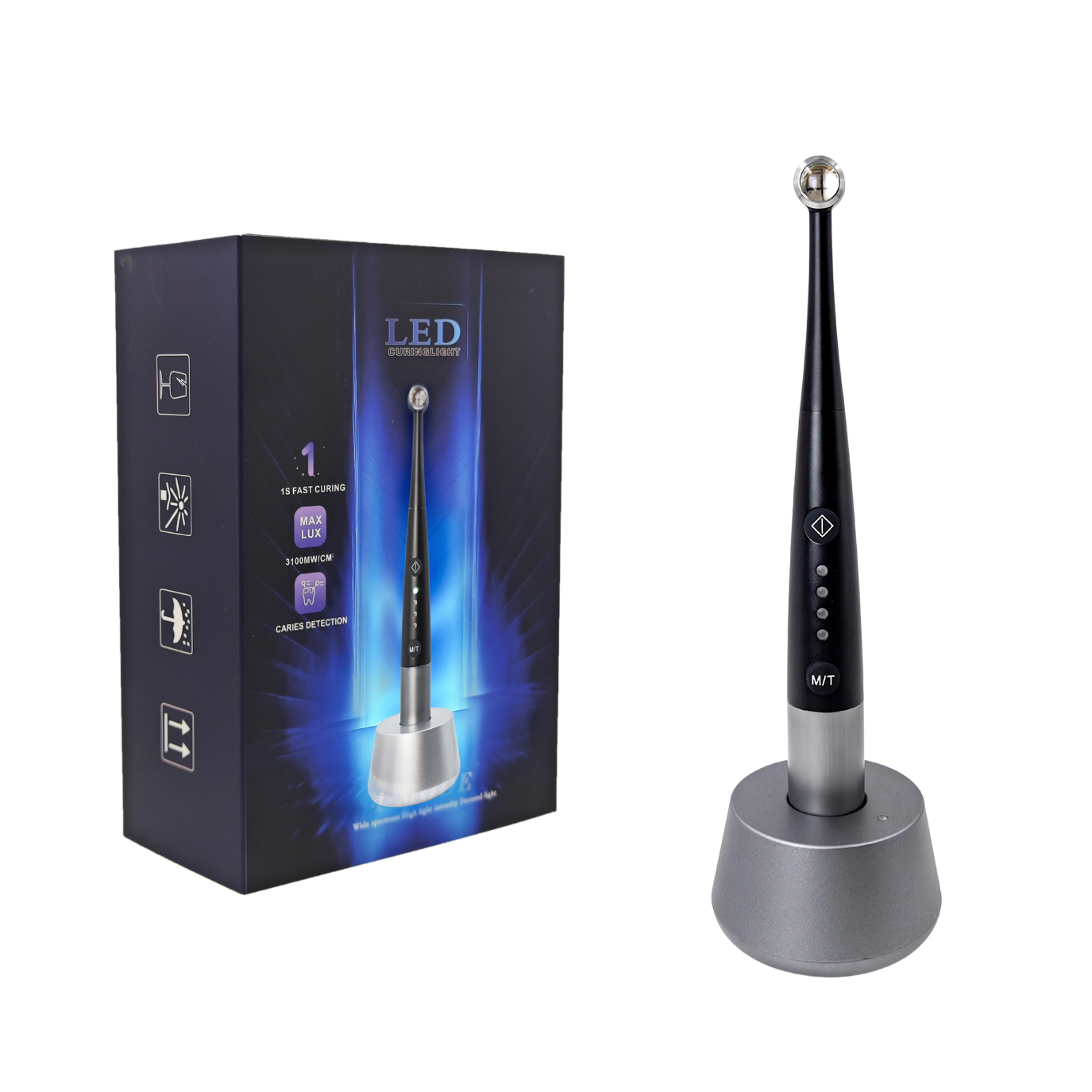 WISEDENT 1 Second Light Cure With Caries Detection Function 4 Models Dental Light Cure Dental Equipment BR-613Pro 12