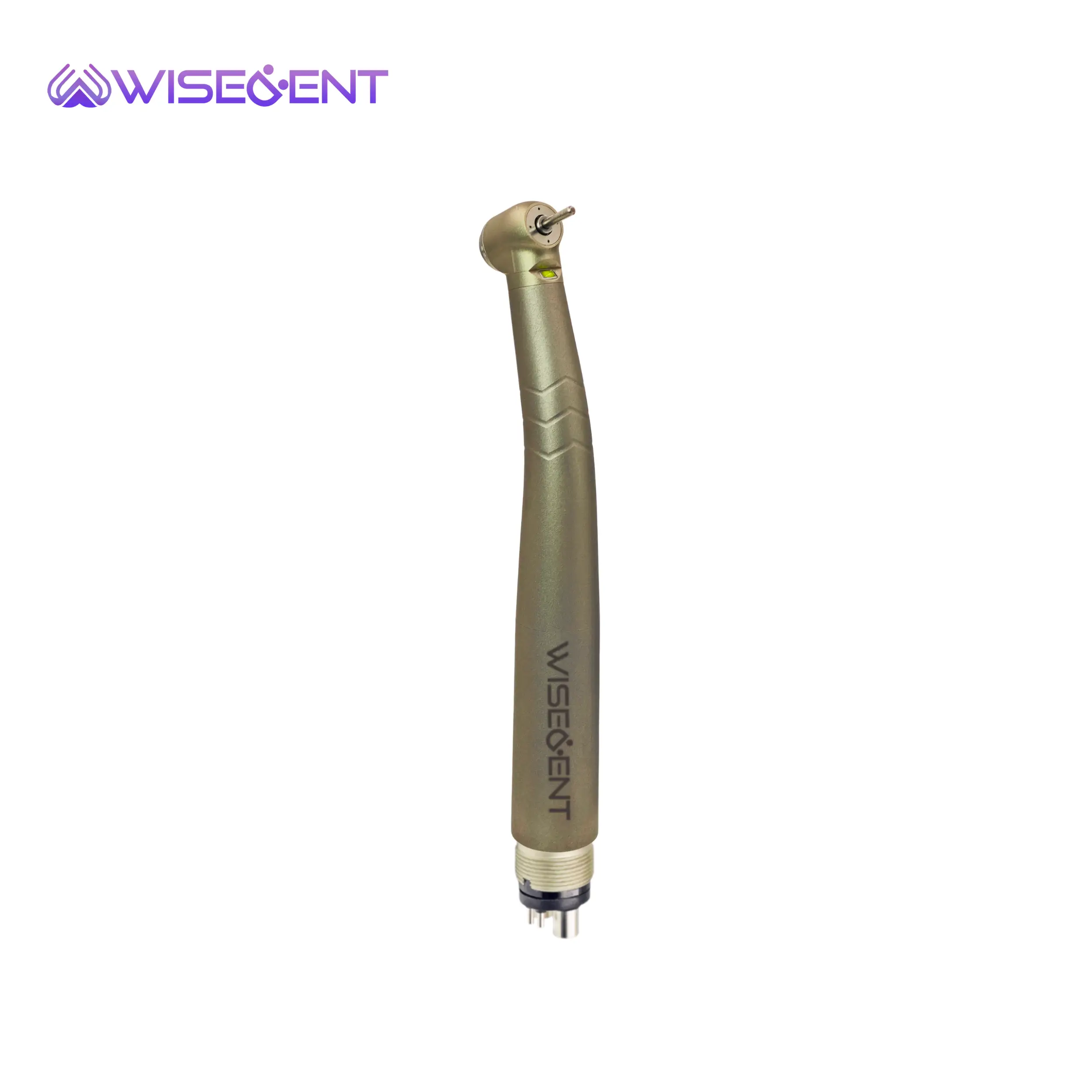 WISEDENT - Luxury Pure Titanium LED Indestructible E-generator High Speed Handpiece 2/4 Holes  Made in China BR-164T 1