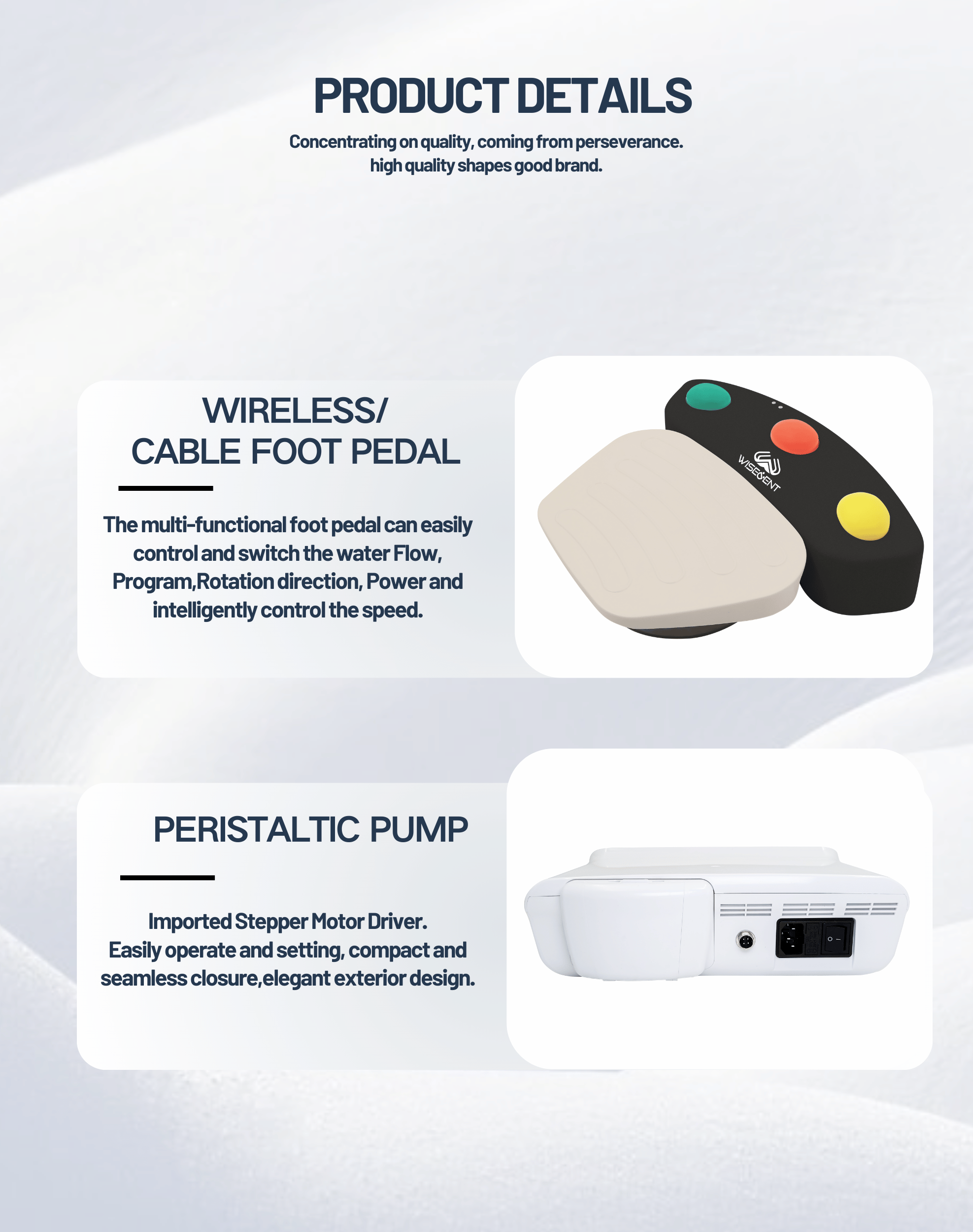 WISEDENT - Precise&Durable Dental Implant Machine Digital Screen Control Implant Motor - Implant Wise Pro2 8
