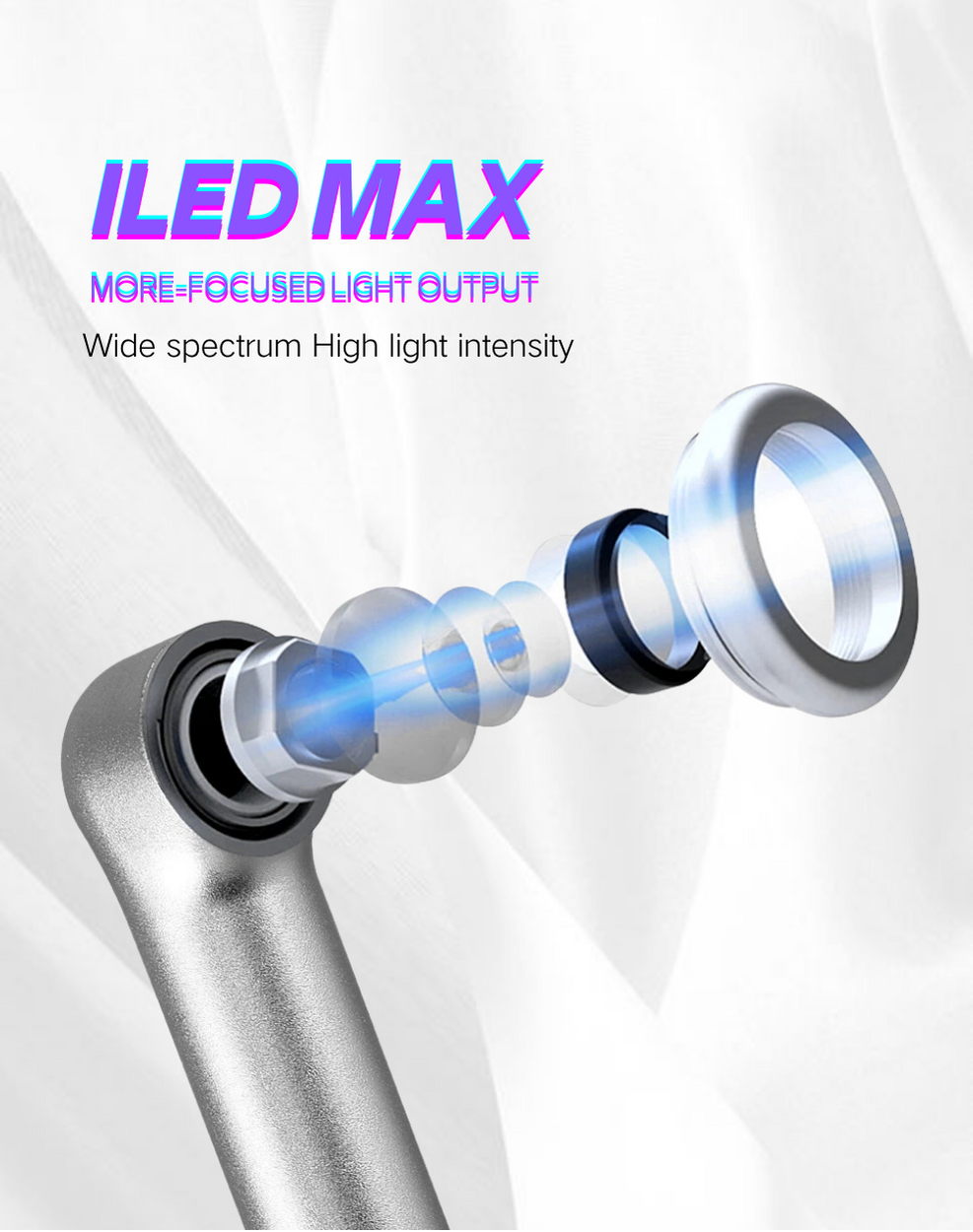 WISEDENT - Dental Other Equipment Strong Power Light Cure 1s High Intensity Curing Light BR-616 10