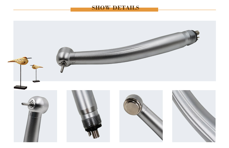 WISEDENT-BR-114M New High Speed handpiece without Light Single Spray Torque/Standard Head Air Turbinr Handpiece 7