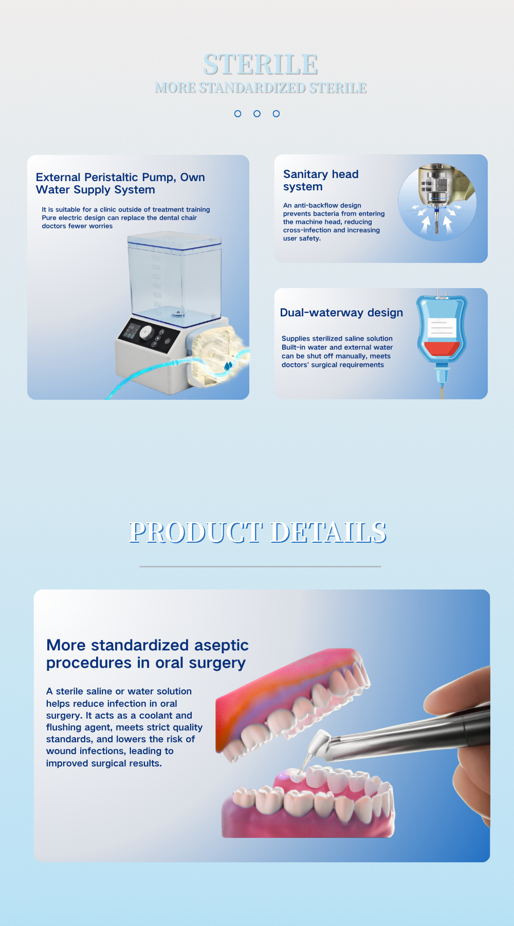 WISEDENT - Foshan Manufacturer Dental Brushless Polishing Electric Motor with Water Tank  BR-715 8