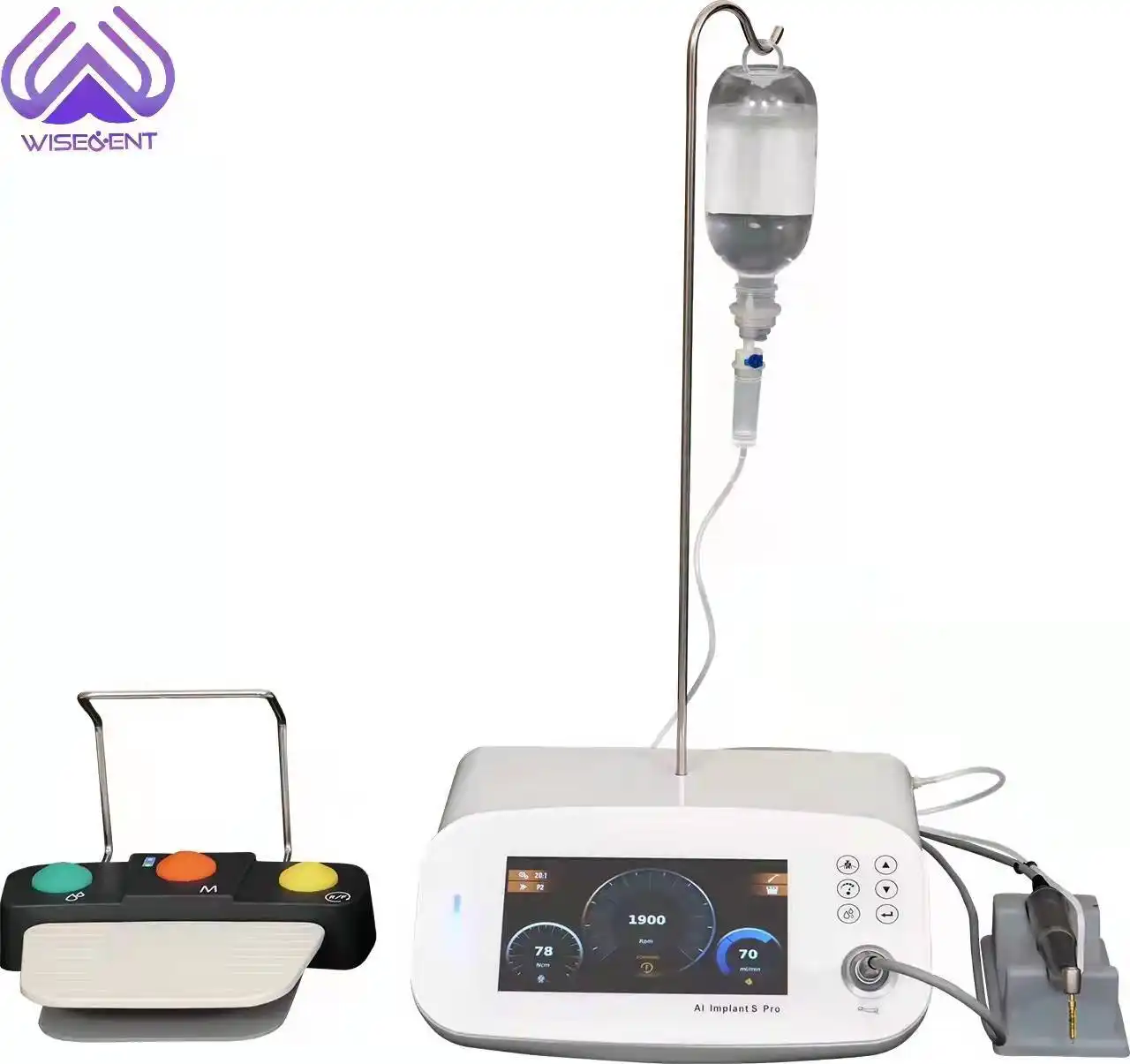 WISEDENT - Dental Equipment Implant Motor System Fiber Optic Brushless Motor For Dental Supplies Wholesale BR-100 1