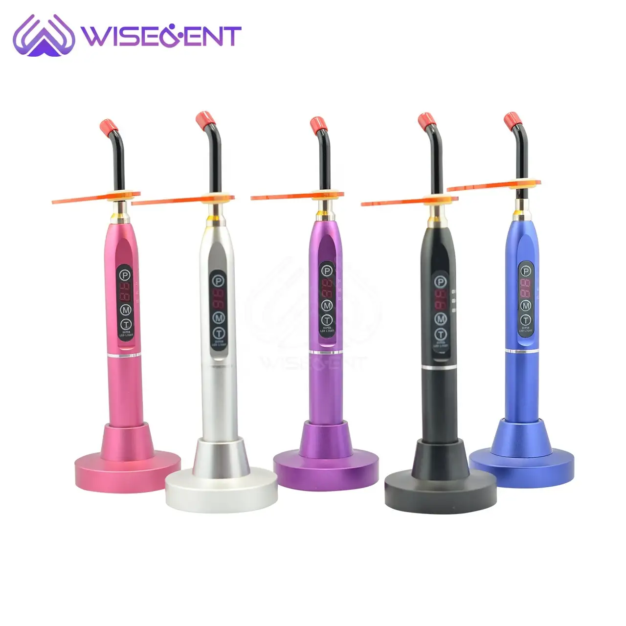 WISEDENT - Dental Blue Led Curing Light / Colorful Light Cure Unit Light Cure 1