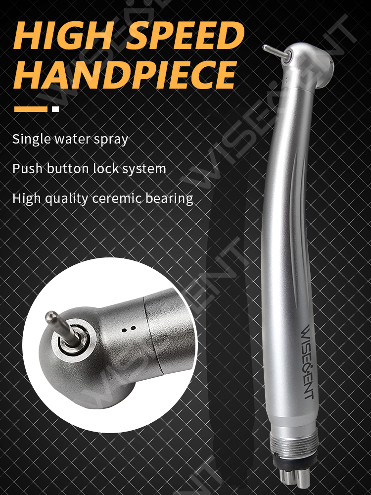 WISEDENT - Single Water Spray Dental High Speed Handpiece BR-114P1 with ceramic bearing 5