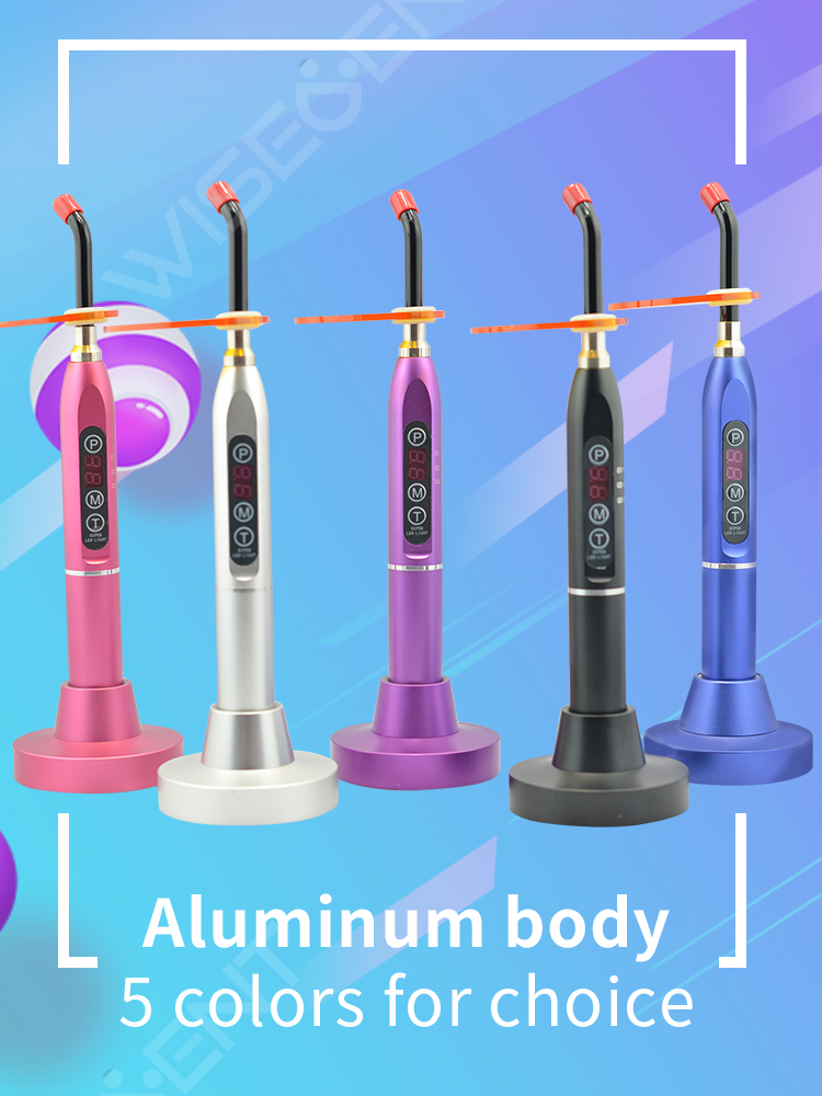 WISEDENT - Aluminum Dental Curing Light Lamp Dental Equipment Light Cure 9