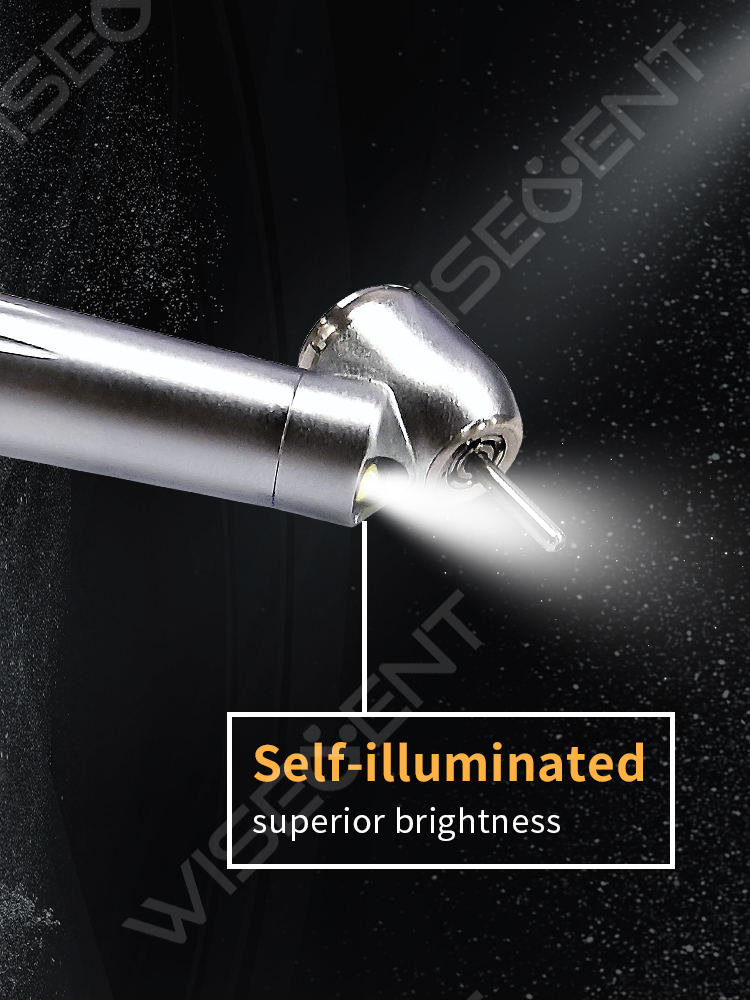 WISEDENT - Wisedent 45 degree led dental handpiece Promotion Model High speed handpiece BR-164CP 11