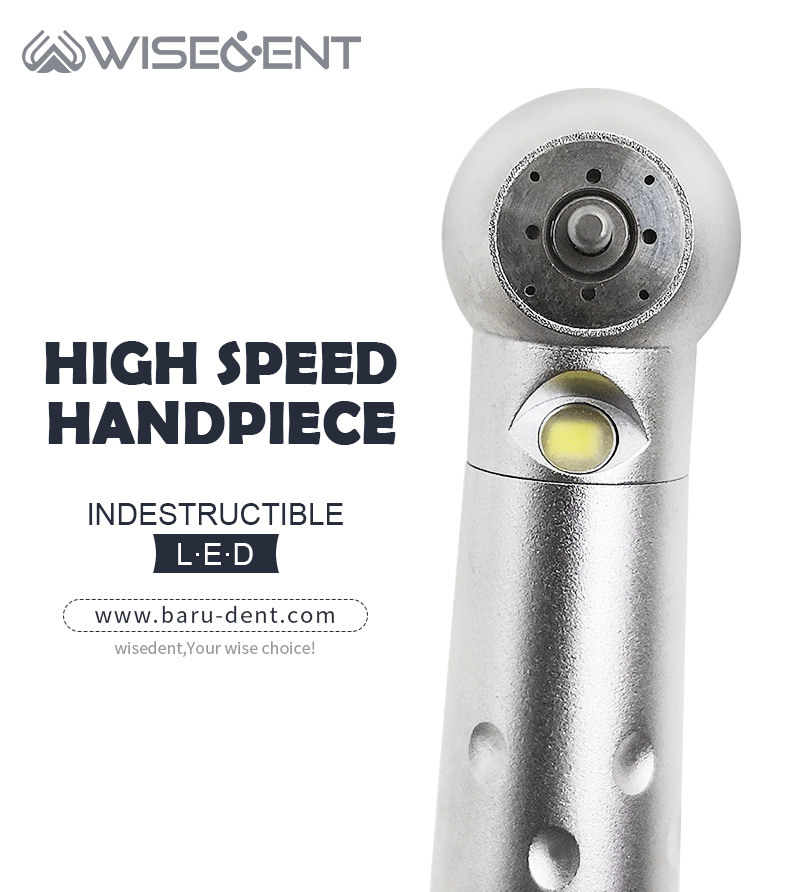 WISEDENT - China Factory High Speed Handpiece with Indestructible LED Anti-Slip Dental Manufacturer BR-164X 6