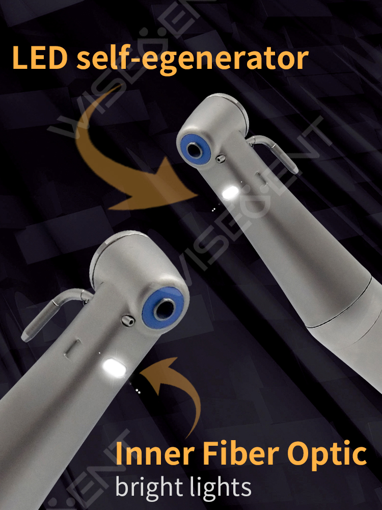 20:1 Dental Implant Handpiece with LED Contra Angle 8