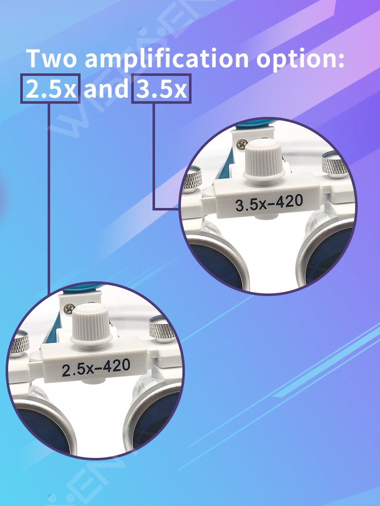 WISEDENT - Dental Equipment Dental Loupes with Led Light Dental 2.5X 3.5X Other Equipment 8