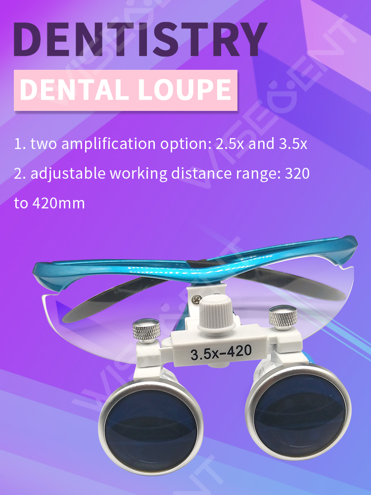 WISEDENT - Dental Equipment Dental Loupes with Led Light Dental 2.5X 3.5X Other Equipment 7