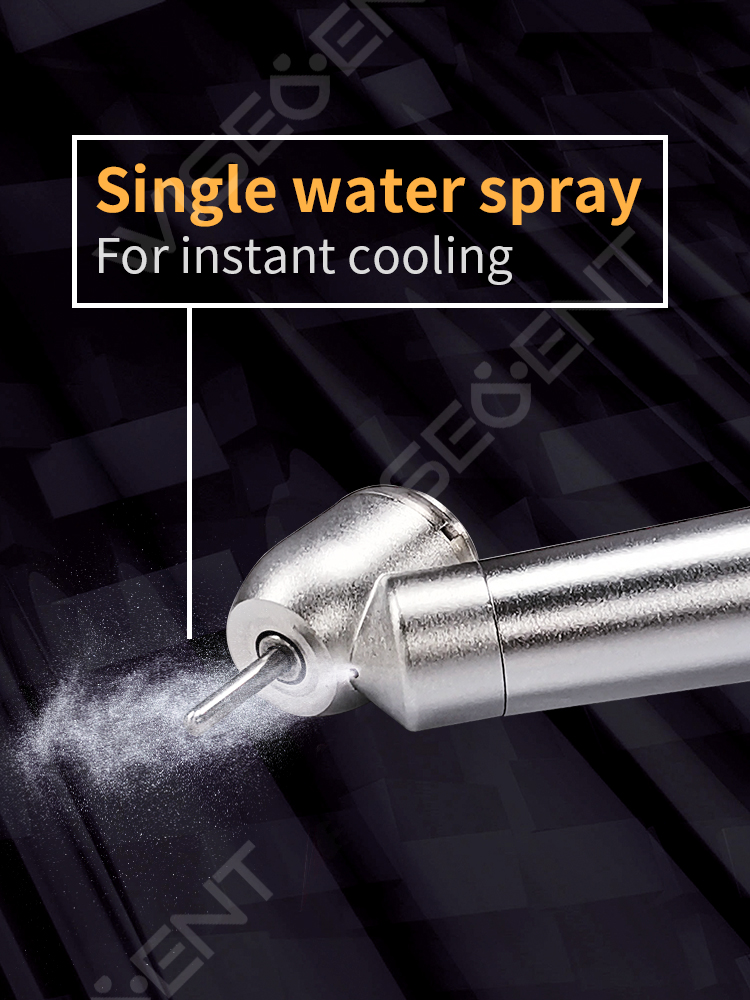 WISEDENT - Promotion 45 degree Dental Handpiece With Single Spray Cheap Factory Price High speed handpiece BR-114CP 10