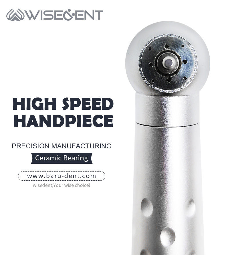 WISEDENT High Speed LED Handpiece BR-114X - Promotion Price, Indestructible, Anti-Slip 5