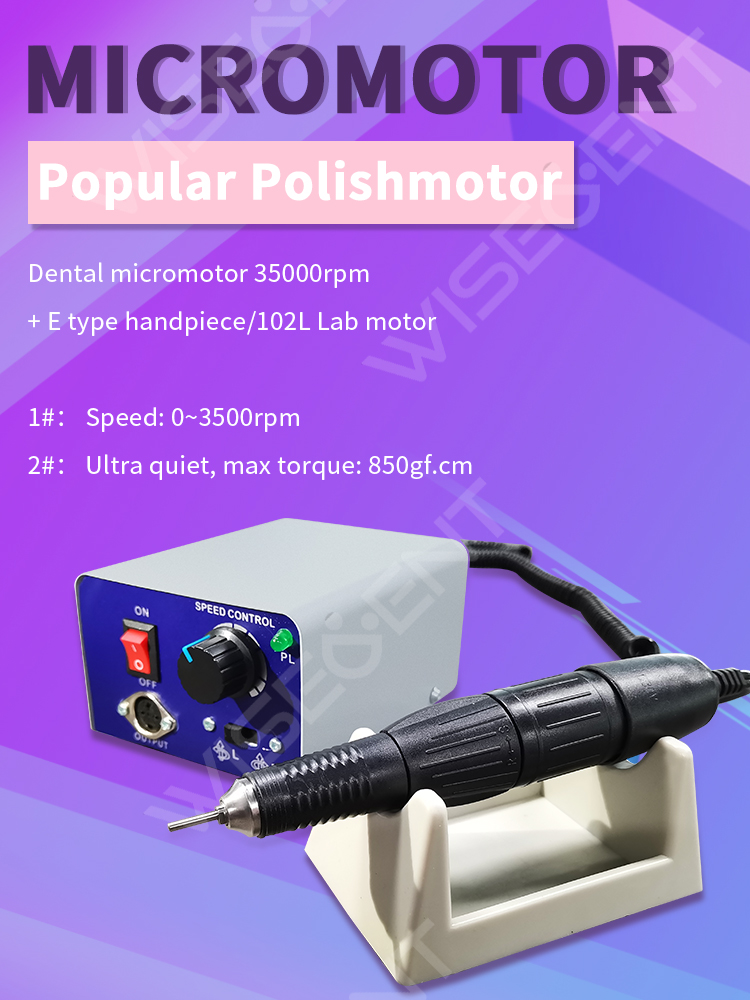 WISEDENT - High quality! Dental Equipment Lab Polish Electric Polishing Motor Micromotor Other Equipment 8