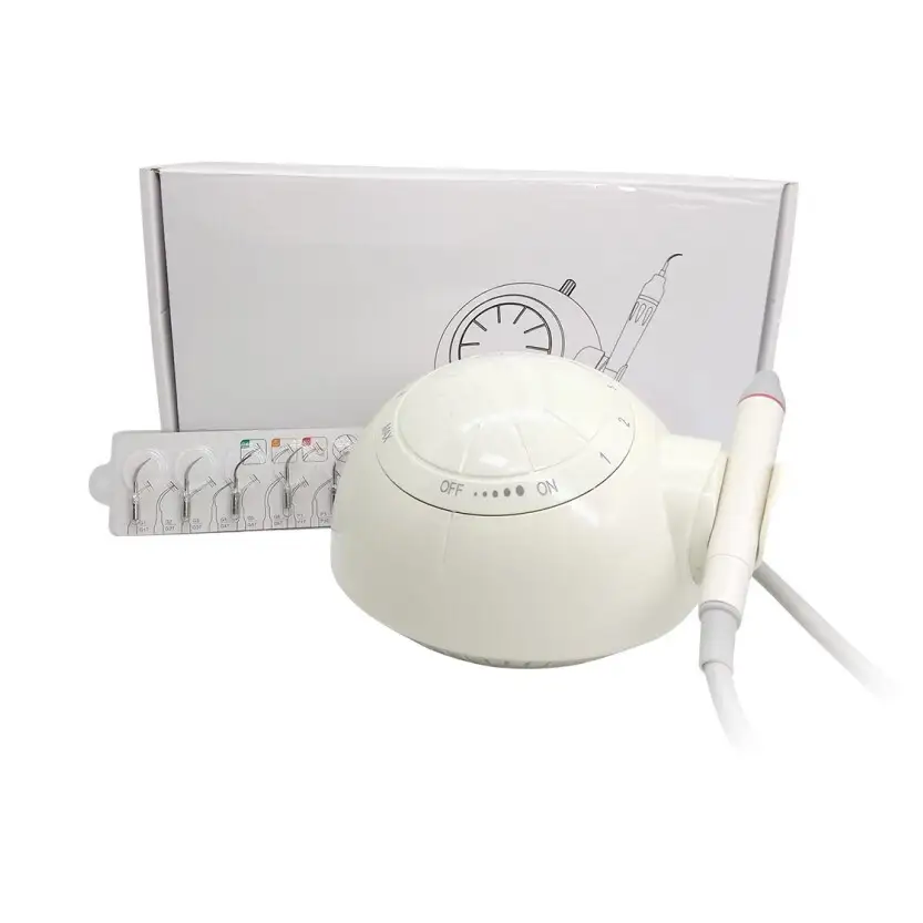 WISEDENT - Dental Cleaning Scaler Ultrasonic with Detachable LED Handpiece Scaler tip G1~G4 Ultrasonic Parts BR-901 1